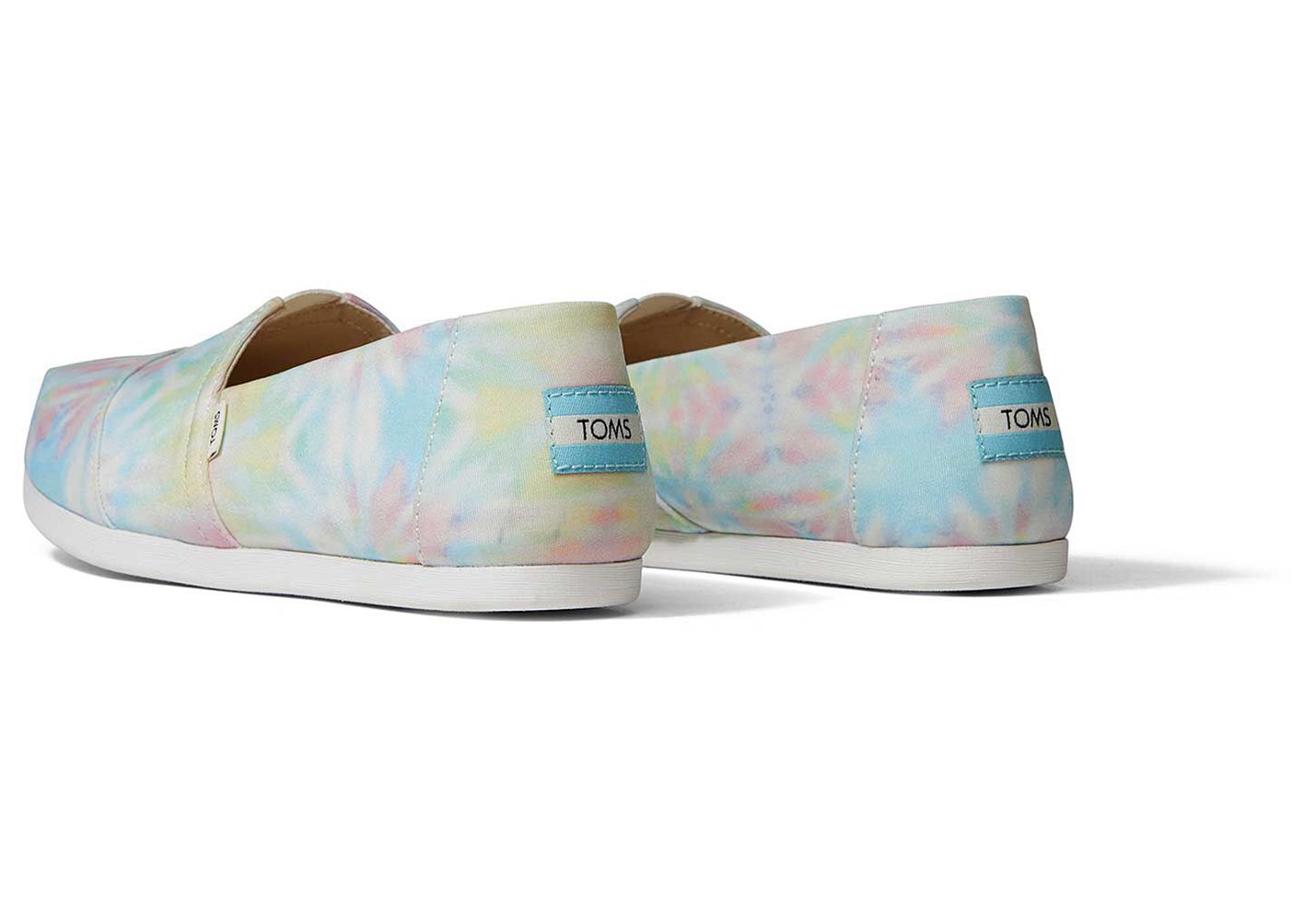 Toms Espadryle Damskie Białe - Alpargata Tie Dye - 26HTJXKUS